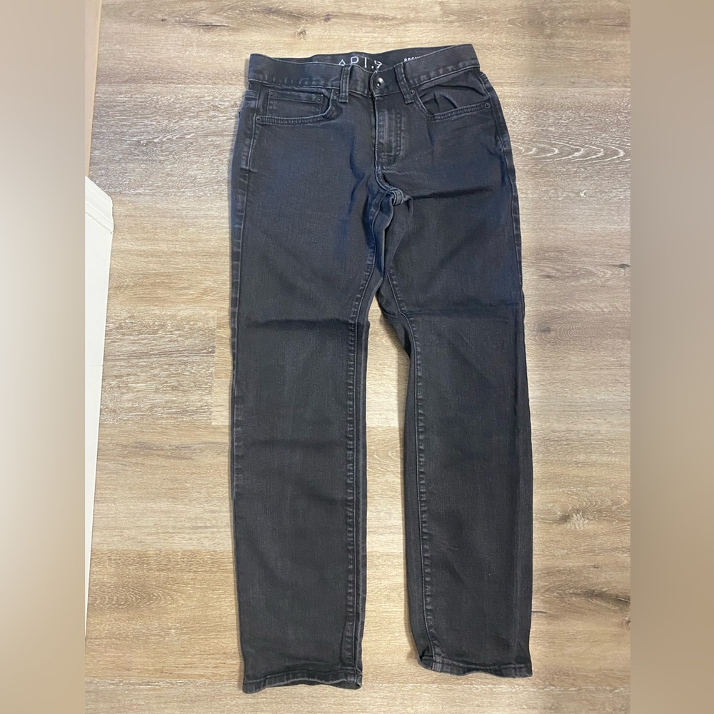 Apt. 9 Men's Dark Gray Slim Jeans